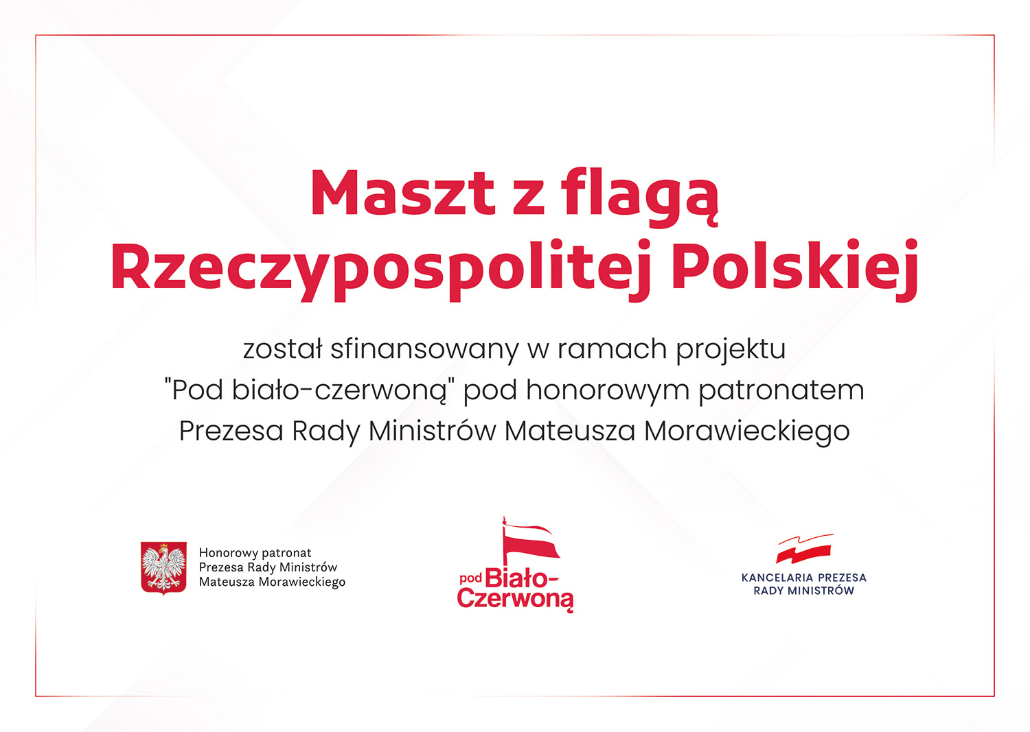 Pod biało czerwoną