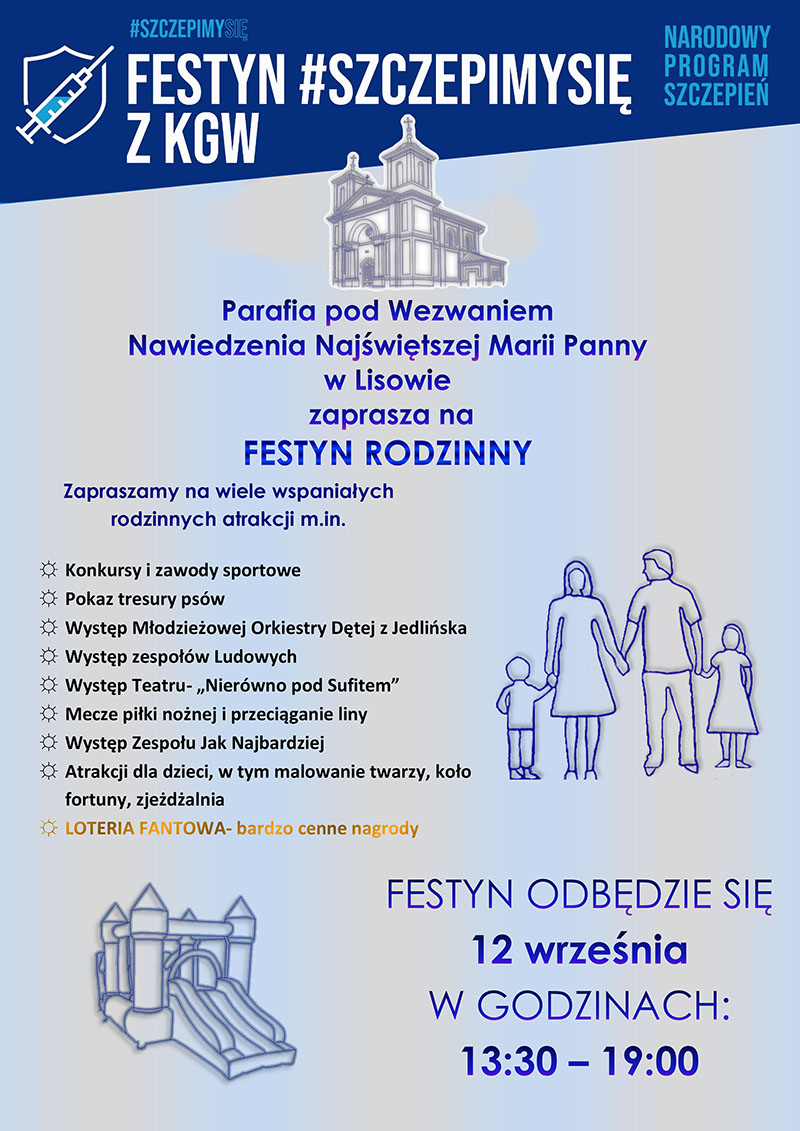 Festyn rodzinny połączony ze szczepieniem!