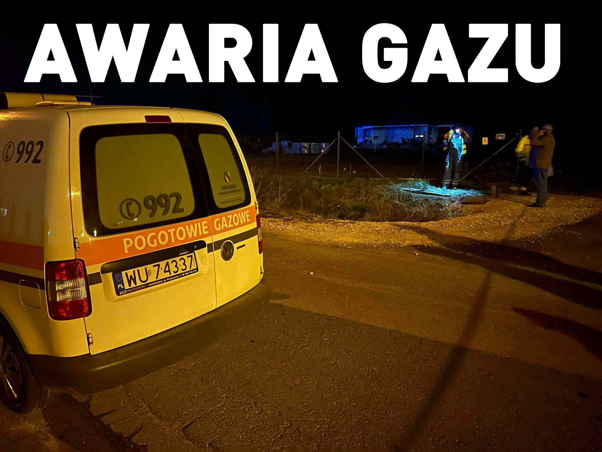 AWARIA GAZOCIĄGU!