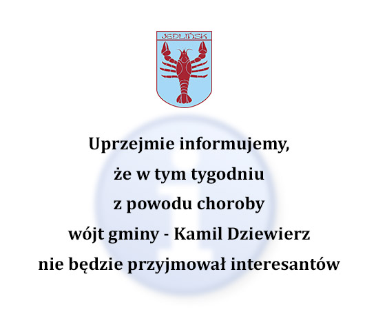 W tym tygodniu Wójt nie przyjmuje interesantów