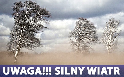 Uwaga! Silny wiatr!