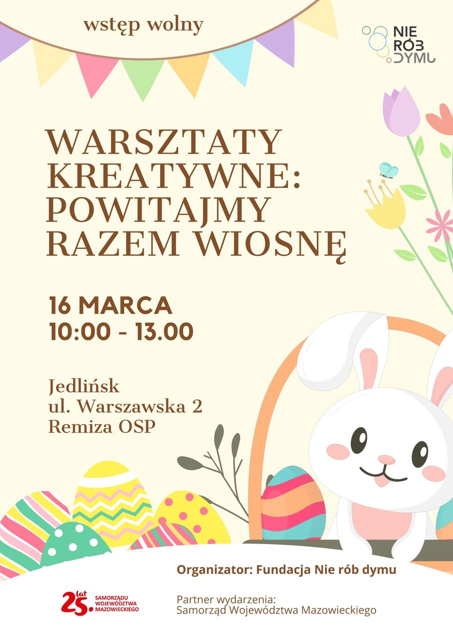 Powitajmy razem wiosnę - warsztaty